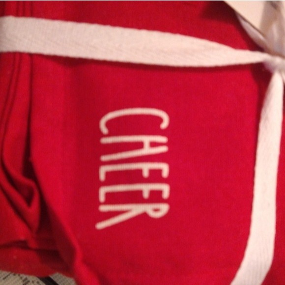 4PK Napkin Set - Red Plain with Phrases - Picture 7 of 9